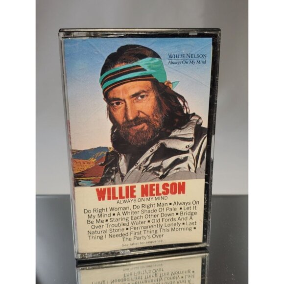 Willie Nelson - Always On My Mind Cassette Tape 1982 CBS Records - Picture 1 of 3